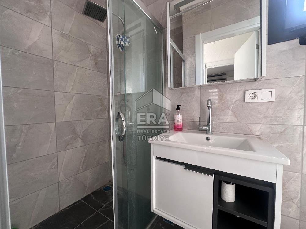 Datça Merkezde Satılık 2+2 75 m² Deniz Manzaralı Tripleks Daire