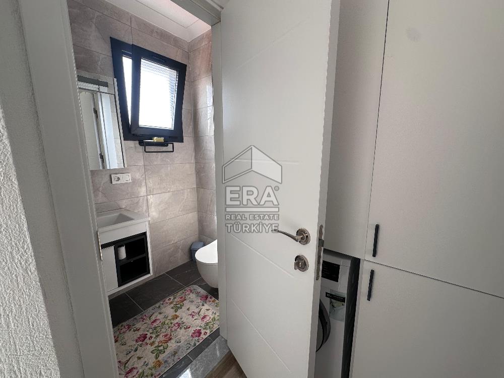 Datça Merkezde Satılık 2+2 75 m² Deniz Manzaralı Tripleks Daire