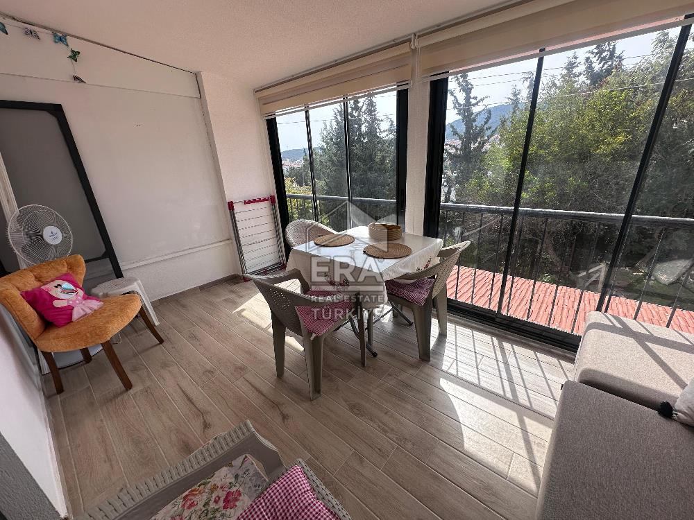 Datça Merkezde Satılık 2+2 75 m² Deniz Manzaralı Tripleks Daire