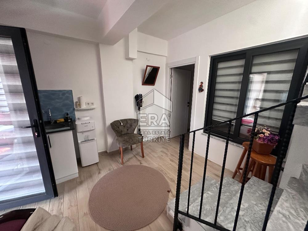 Datça Merkezde Satılık 2+2 75 m² Deniz Manzaralı Tripleks Daire
