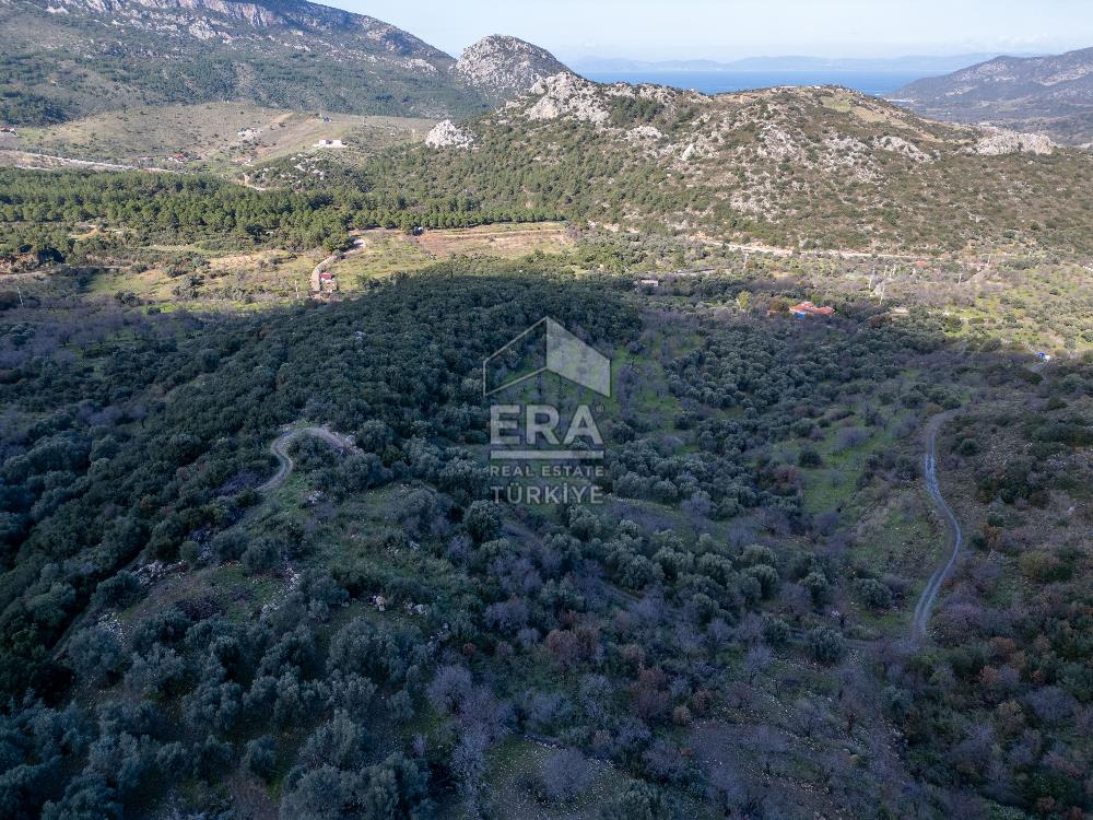 Datça Hızırşahta Muhteşem Manzaralı Satılık Fırsat Arazi