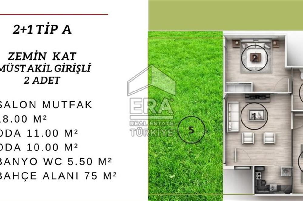 Era Didiyma'dan Projeden Satılık Daireler