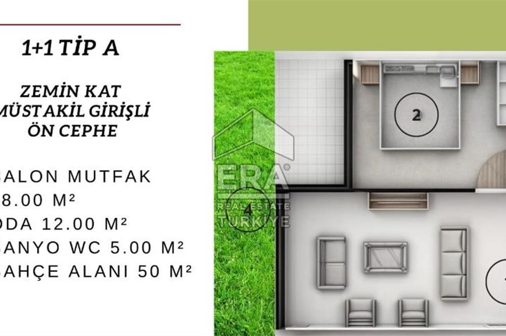 Era Didiyma'dan Projeden Satılık Daireler