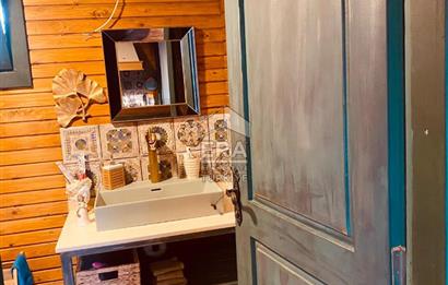 Datça Kızlan'da Kiralık Loft 1+1 Geniş Bahçeli Müstakil Ahşap Ev
