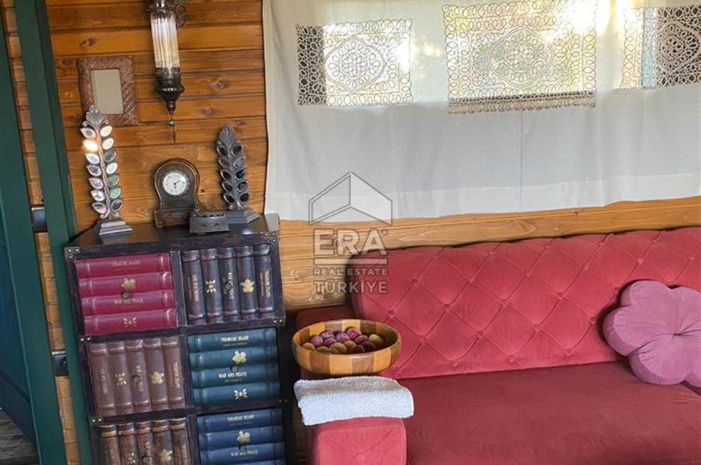 Datça Kızlan'da Kiralık Loft 1+1 Geniş Bahçeli Müstakil Ahşap Ev