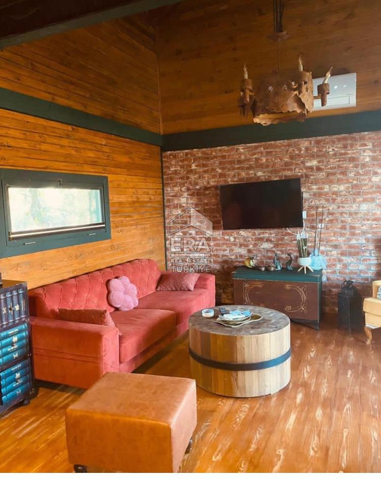 Datça Kızlan'da Kiralık Loft 1+1 Geniş Bahçeli Müstakil Ahşap Ev