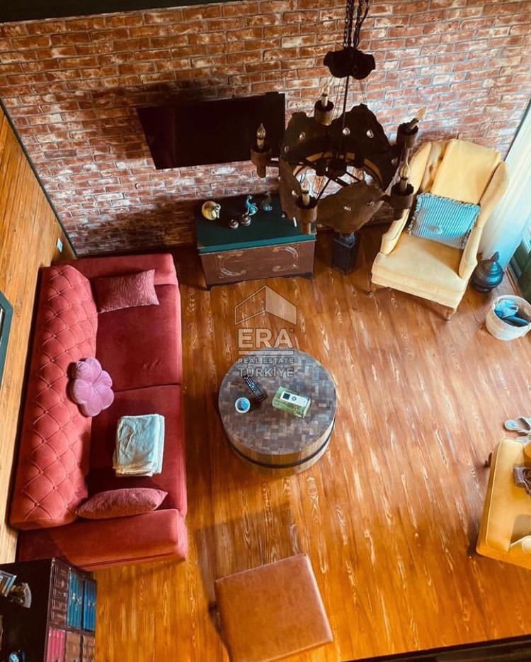 Datça Kızlan'da Kiralık Loft 1+1 Geniş Bahçeli Müstakil Ahşap Ev