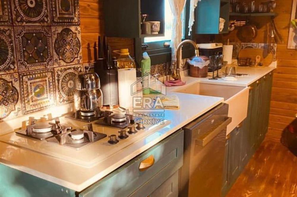 Datça Kızlan'da Kiralık Loft 1+1 Geniş Bahçeli Müstakil Ahşap Ev