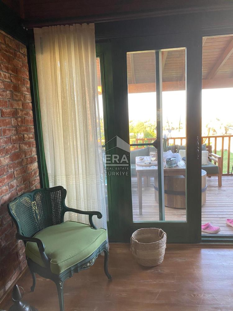 Datça Kızlan'da Kiralık Loft 1+1 Geniş Bahçeli Müstakil Ahşap Ev