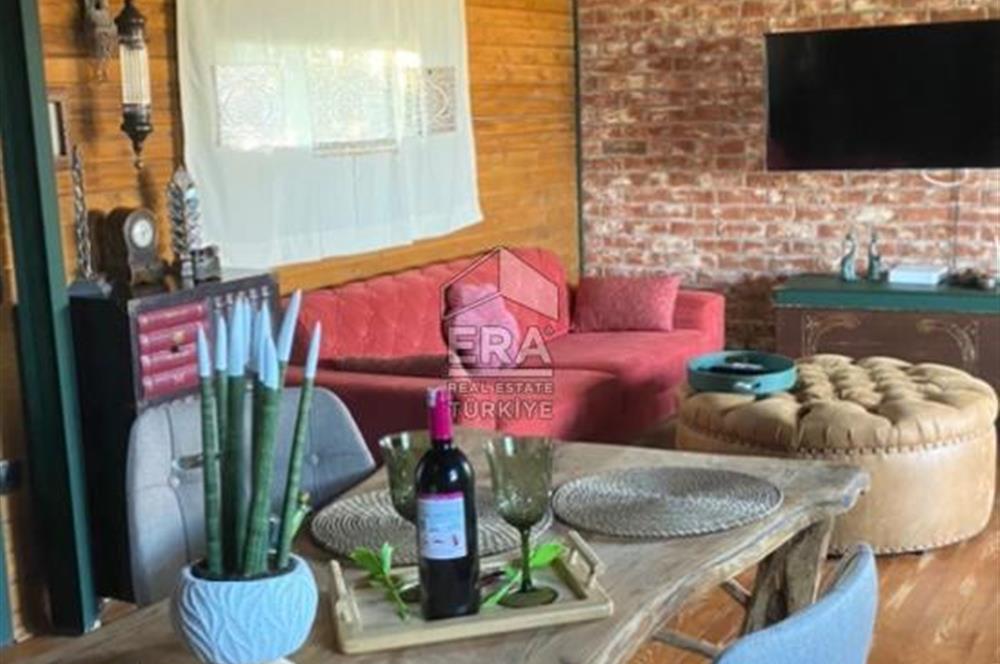 Datça Kızlan'da Kiralık Loft 1+1 Geniş Bahçeli Müstakil Ahşap Ev