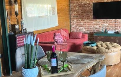 Datça Kızlan'da Kiralık Loft 1+1 Geniş Bahçeli Müstakil Ahşap Ev