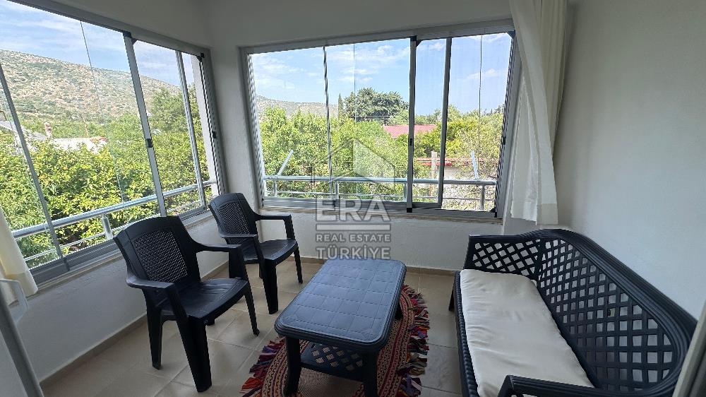 Datça Palamutbükü'nde Denize 500 m Kiralık Eşyalı Daire