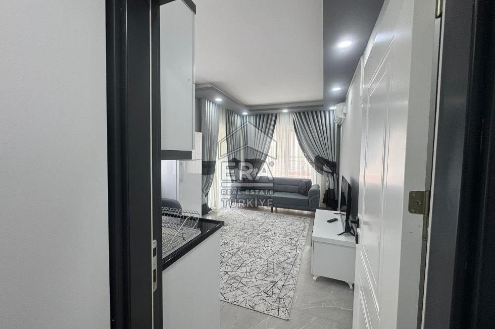 MANAVGAT SİDE'DE SİTE İÇİNDE SATILIK 1+1 EŞYALI DAİRE