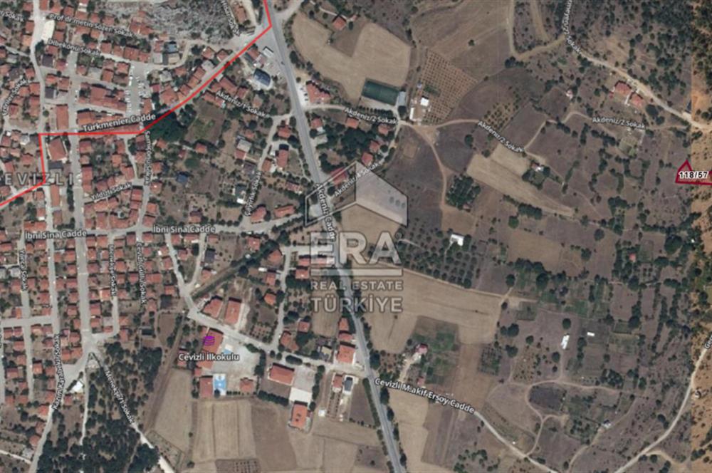 AKSEKİ CEVİZLİ'DE YOL CEPHELİ SATILIK 720 m2 TARLA