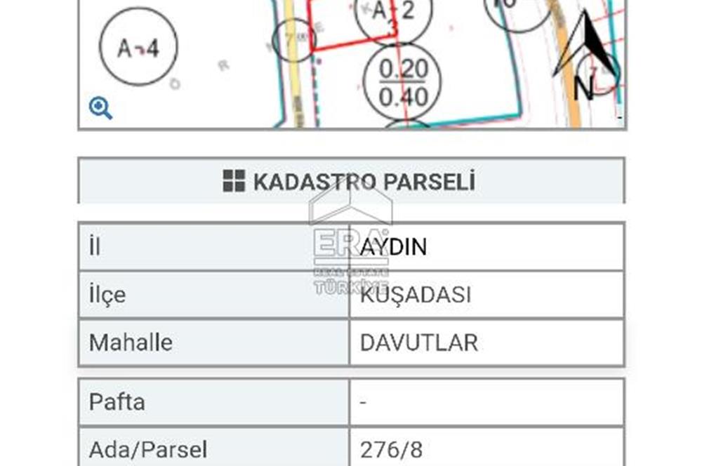 DAVUTLARDA 2 KAT VİLLA İMARLI DENİZE YAKIN ARSA