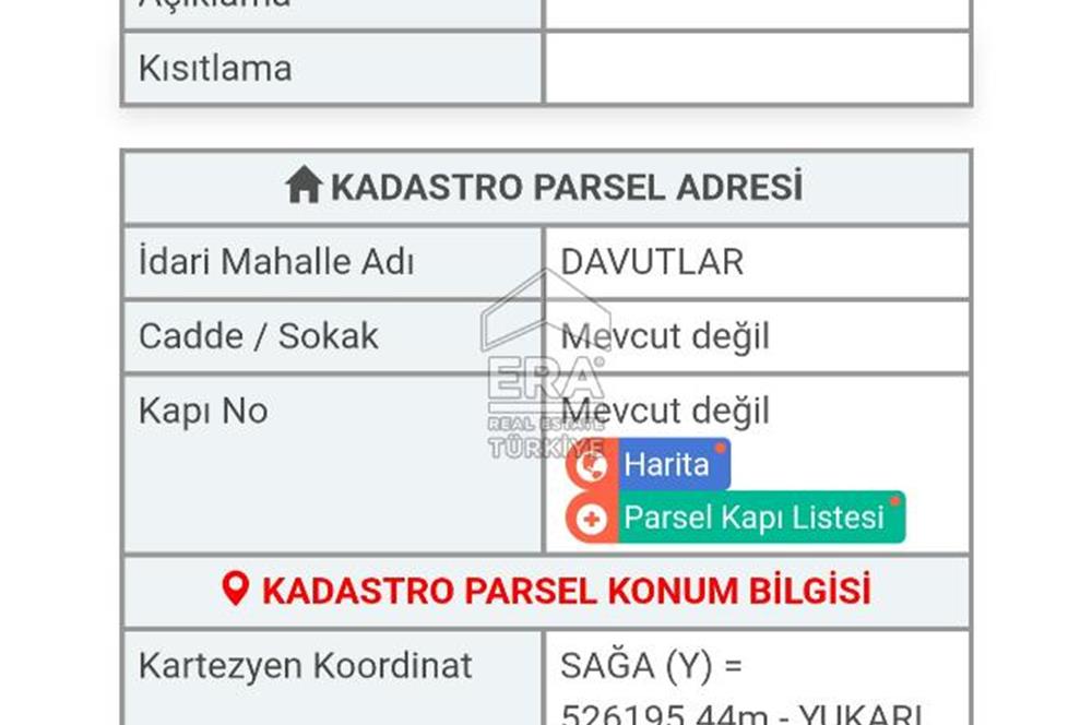 DAVUTLARDA 2 KAT VİLLA İMARLI DENİZE YAKIN ARSA