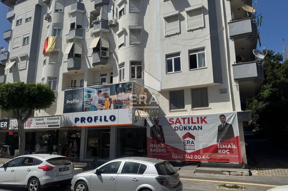 MANAVGAT ANTALYA CADDESİ ADLİYE KARŞISI SATILIK 200 M2 DÜKKAN