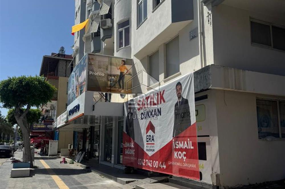 MANAVGAT ANTALYA CADDESİ ADLİYE KARŞISI SATILIK 200 M2 DÜKKAN