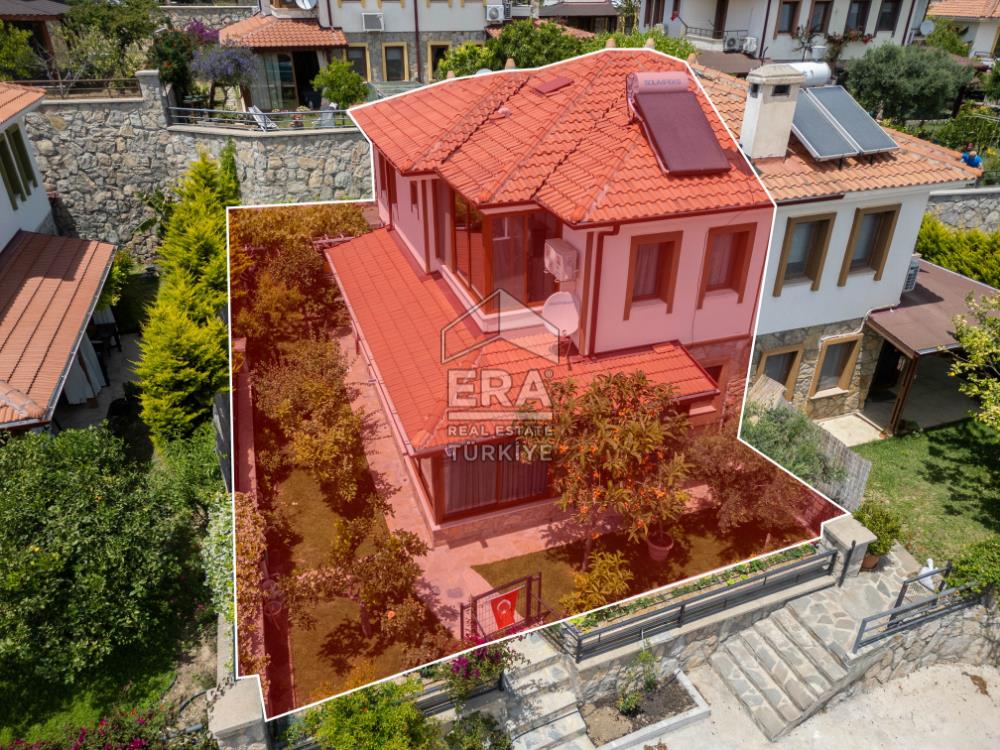 Datça Kızlan Doğa Evlerinde Satılık 3+1 Villa