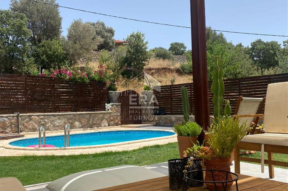 Datça'da Kiralık Müstakil Havuzlu Bahçeli 2+1 Eşyalı Daire