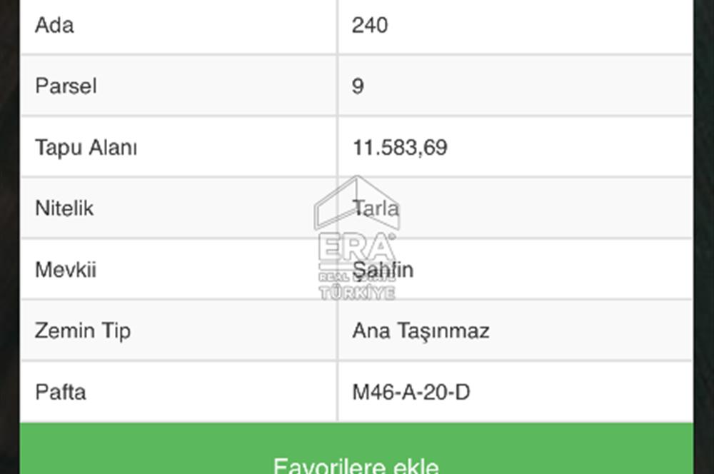 Binatlı köyünde satılık müstakil tarla
