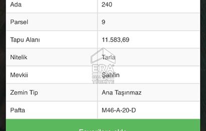 Binatlı köyünde satılık müstakil tarla