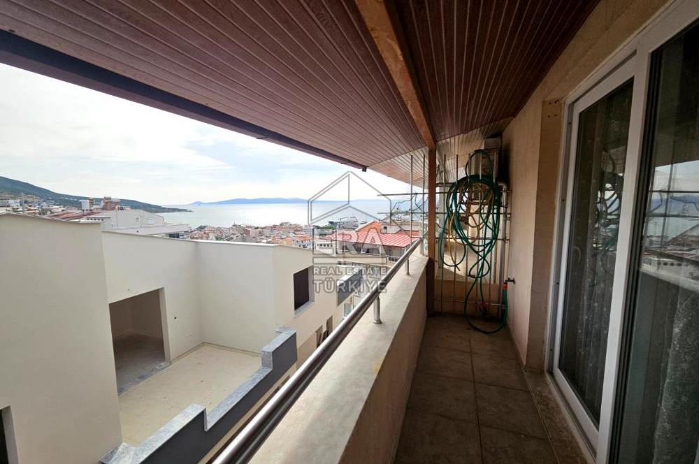 İZMİR DİKİLİ 3+1 EŞYALI KİRALIK DUBLEX DAİRE