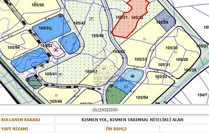 MANAVGAT ULUKAPI'DA İMAR SINIRINDA 1471 M2 SATILIK TARLA