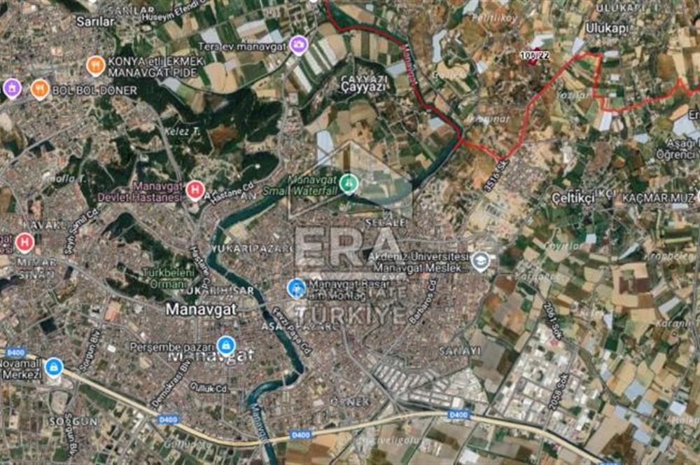 MANAVGAT ULUKAPI'DA İMAR SINIRINDA 1471 M2 SATILIK TARLA