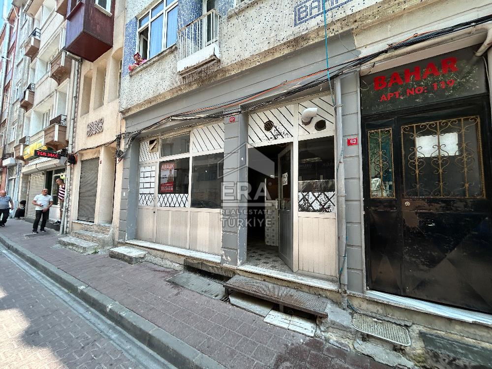 Tarihi Samatya’da Kiralık 90m2 Dükkan Depo Mağaza 