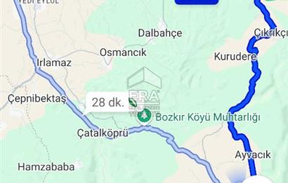 GÜNEY KÜYÜNDE ORMAN ARAZİSİNE KOMŞU 2 KAT İMARLI 2063 M2 ARSA