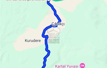 GÜNEY KÜYÜNDE ORMAN ARAZİSİNE KOMŞU 2 KAT İMARLI 2063 M2 ARSA