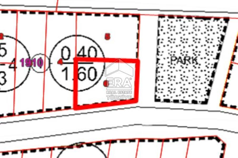 ALBAYRAK MAHALLESİ 4 KAT İMARLI 283 M2 KÖŞE PARSEL ARSA