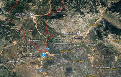 ANTALYA AKSEKİ BUCAKKIŞLA SATILIK TEK TAPU 7968 m² TARLA