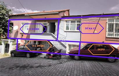 ERA KARAT-HIZIRTEPE'DE SATILIK BİNA 2 DAİRE, 1 DÜKKAN, 1 DEPO
