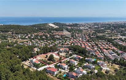 Urla Kalabak 8 Villalık Orman ve Deniz Manzaralı İmarlı Arsa