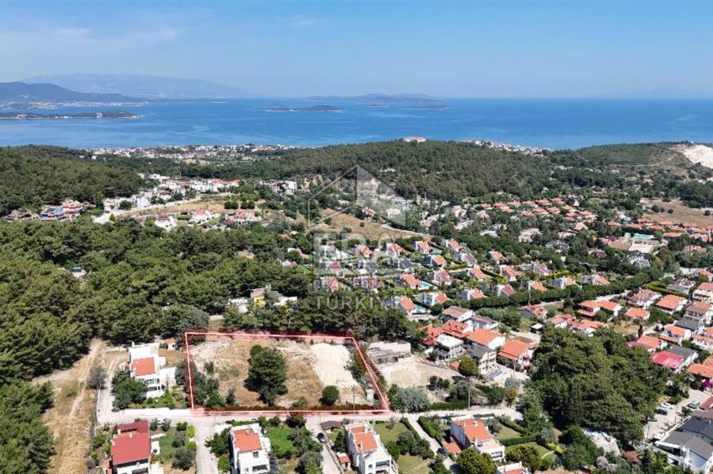 Urla Kalabak 8 Villalık Orman ve Deniz Manzaralı İmarlı Arsa