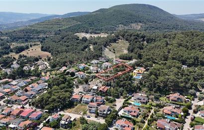 Urla Kalabak 8 Villalık Orman ve Deniz Manzaralı İmarlı Arsa