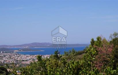 Urla Çeşmealtı Zeytinliköy'de Deniz ve Orman Manzaralı 4+1 Villa