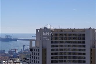 EVORA İSTANBUL TUZLA E PARSEL TERASLI,BALKONLU, DENİZ MANZARALI