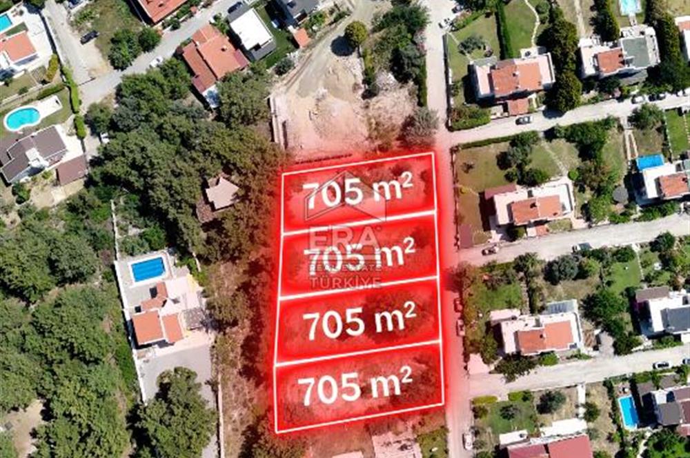 Urla Kalabak 8 Villalık Orman ve Deniz Manzaralı İmarlı Arsa