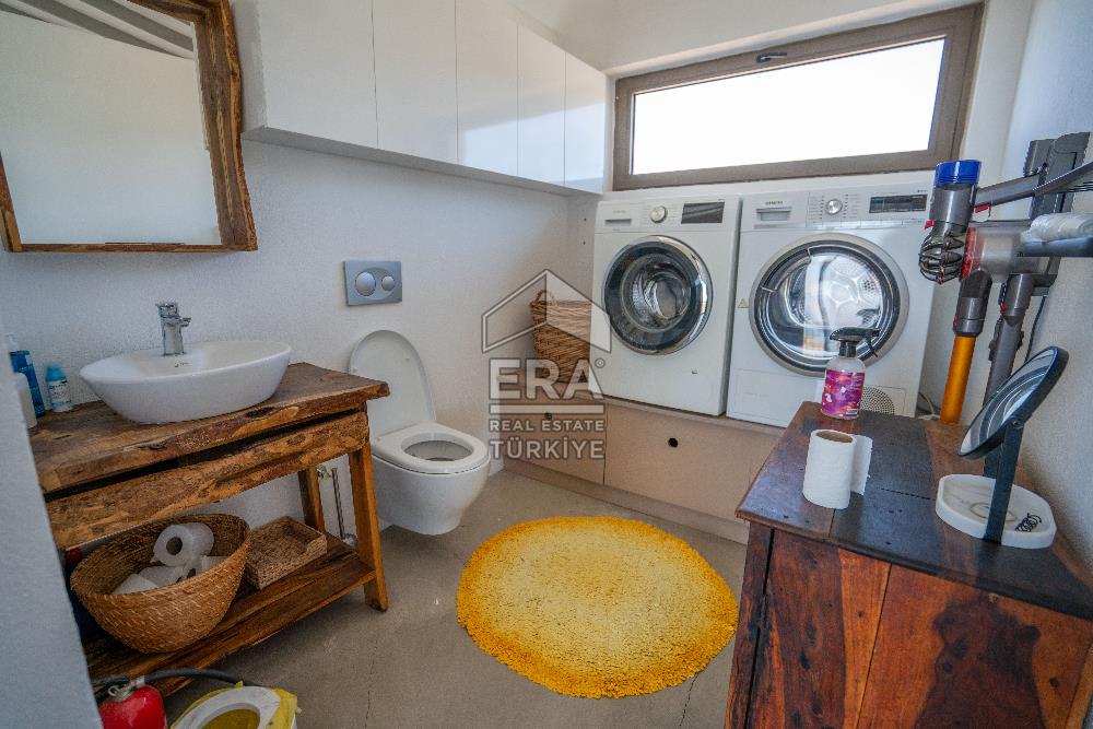 DATÇA KIZLANDA 3833 m² ARSA PAYLI SATILIK 3+2 VİLLA