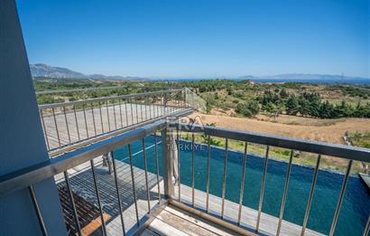 DATÇA KIZLANDA 3833 m² ARSA PAYLI SATILIK 3+2 VİLLA