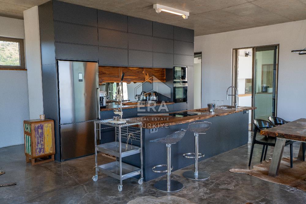 DATÇA KIZLANDA 3833 m² ARSA PAYLI SATILIK 3+2 VİLLA