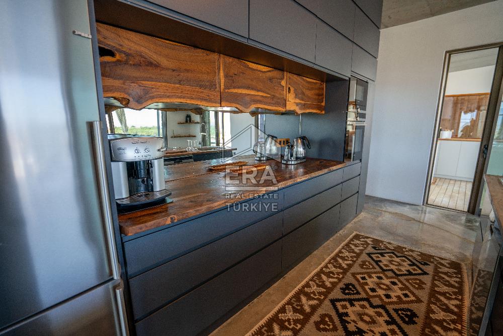 DATÇA KIZLANDA 3833 m² ARSA PAYLI SATILIK 3+2 VİLLA