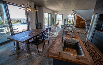 DATÇA KIZLANDA 3833 m² ARSA PAYLI SATILIK 3+2 VİLLA