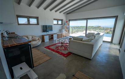 DATÇA KIZLANDA 3833 m² ARSA PAYLI SATILIK 3+2 VİLLA