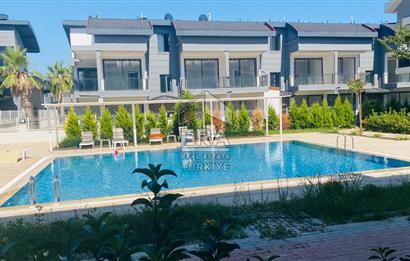 MANAVGAT SİDE'DE SATILIK SİTE İÇERİSİNDE HAVUZLU 1+1 DAİRE