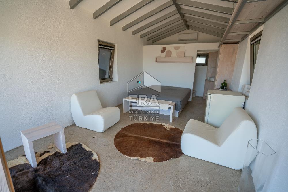 DATÇA KIZLANDA 3833 m² ARSA PAYLI SATILIK 3+2 VİLLA