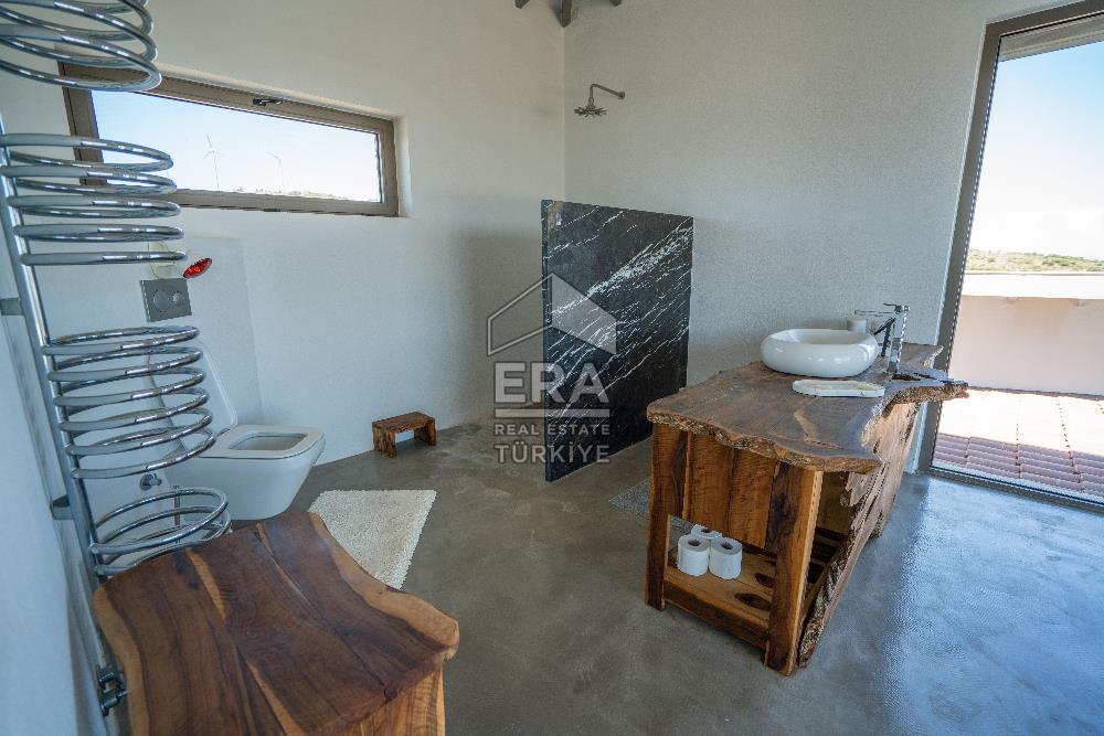 DATÇA KIZLANDA 3833 m² ARSA PAYLI SATILIK 3+2 VİLLA